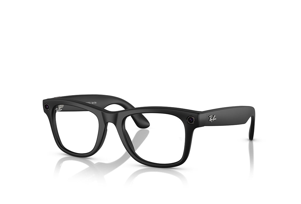 Ray-Ban Meta AI RW4008 (Wayfarer Large) Spectacle - Graphite Green (Transition)