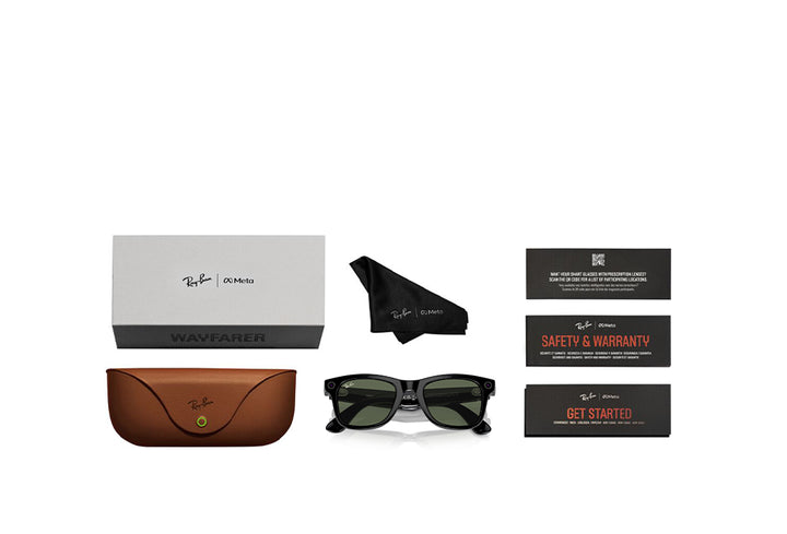 Ray-Ban Meta AI RW4006 (Wayfarer)Sunglass - G15 Green
